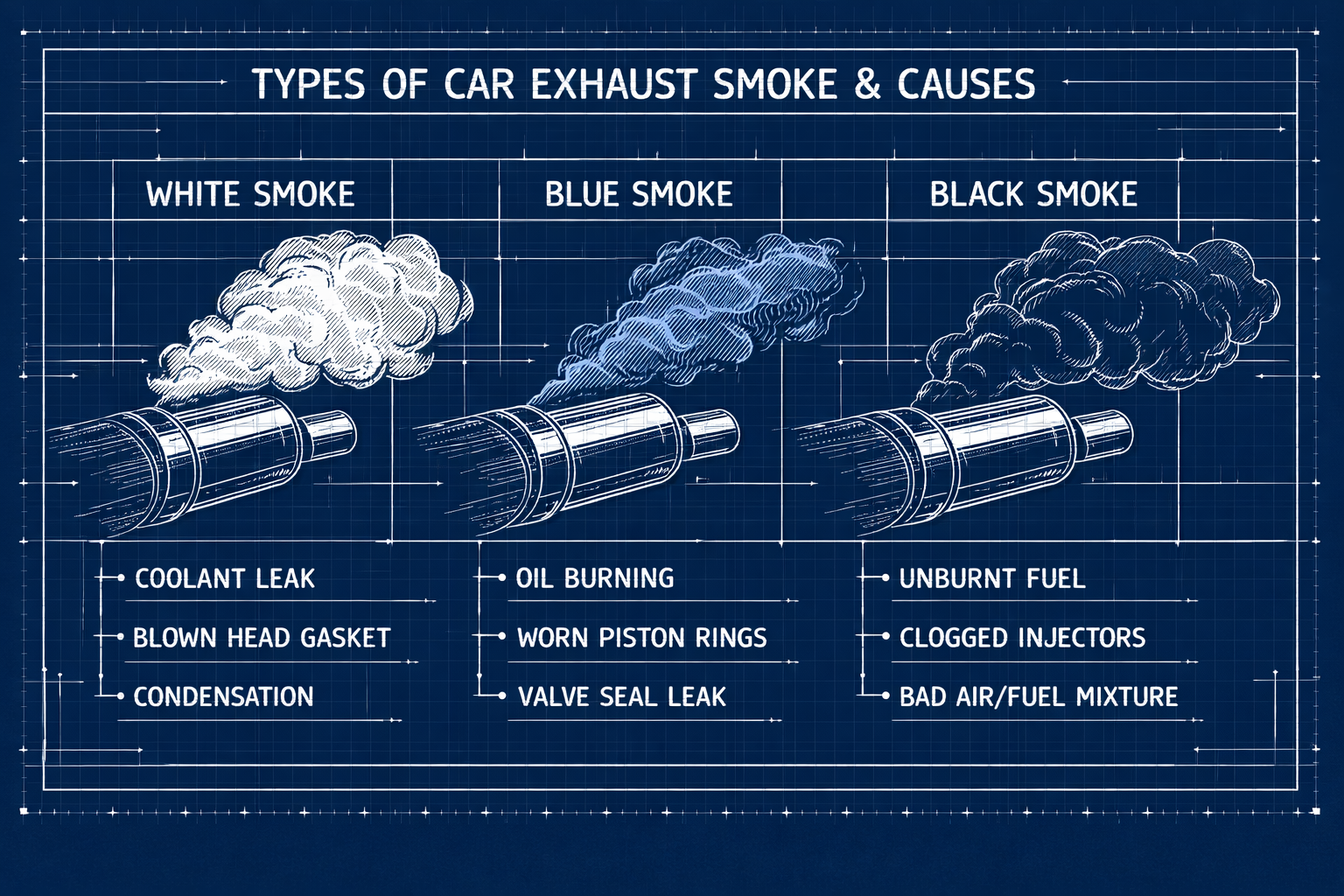 Duman turleri teknik semasi