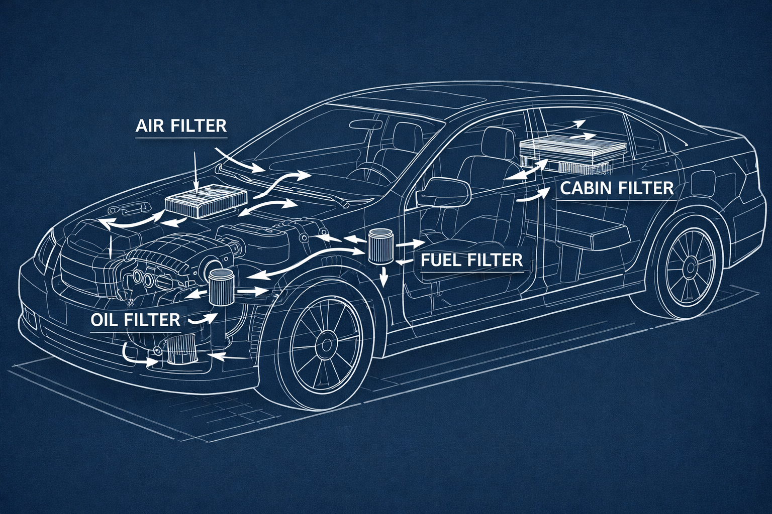 Filtre sistemi teknik semasi