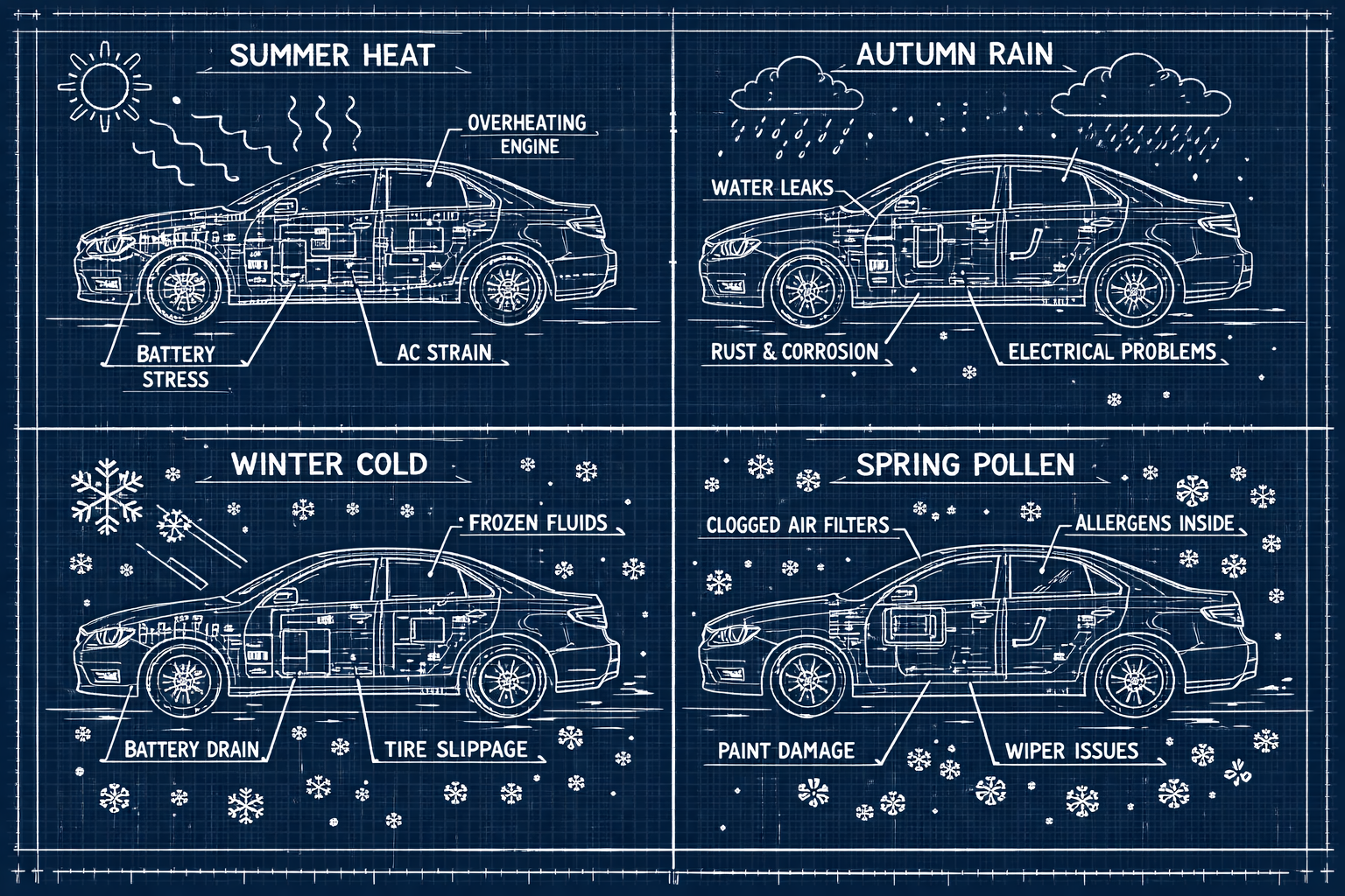 Mevsimsel etkiler teknik semasi